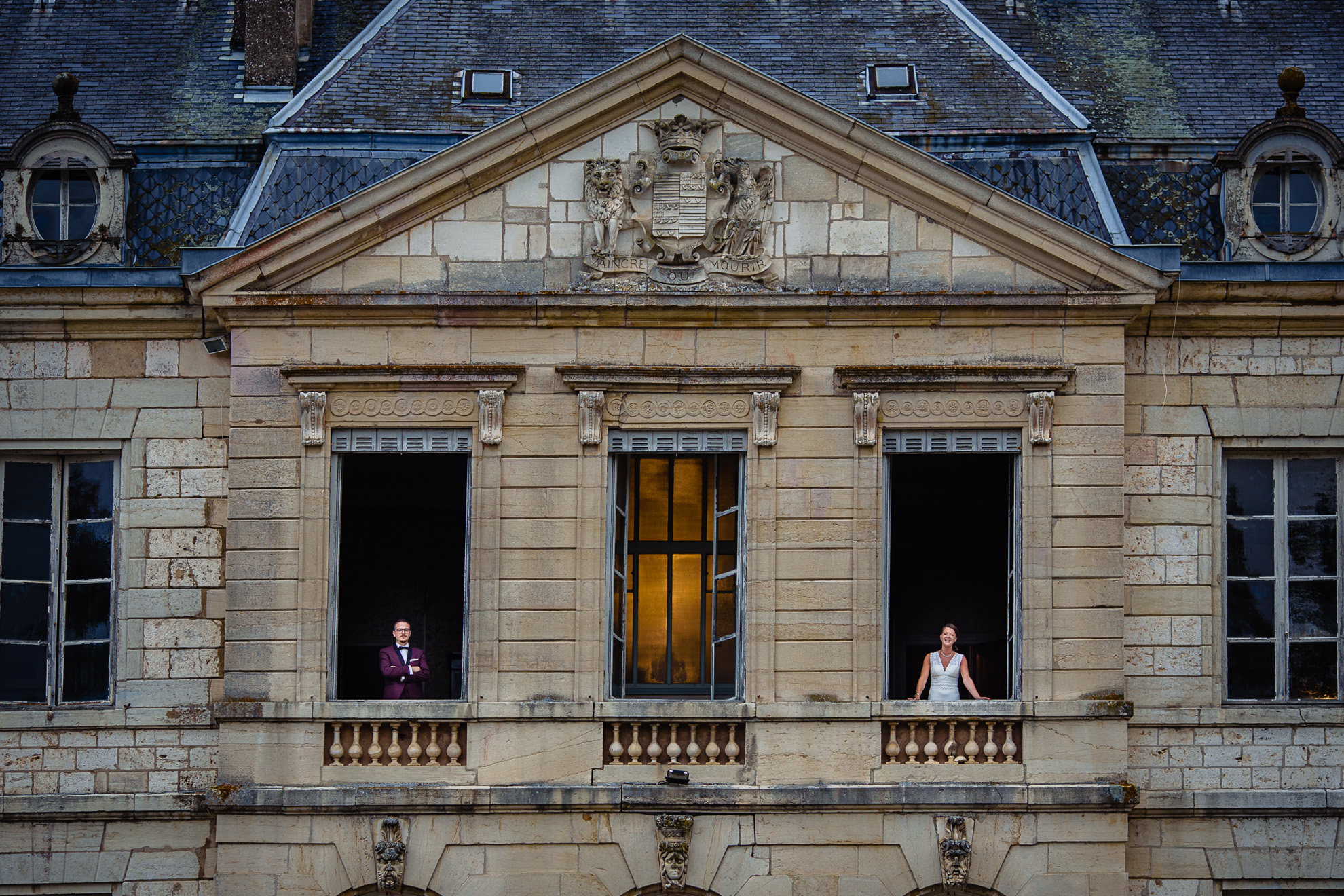 Maries aux fenêtres du château de Brognon